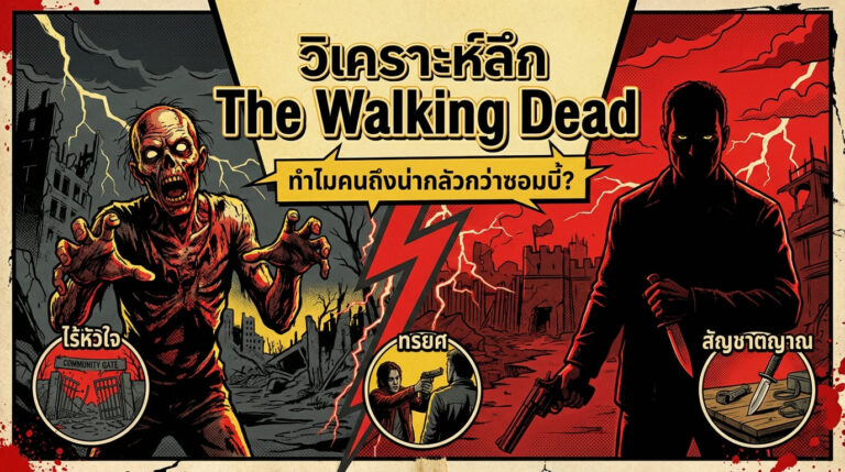 วิเคราะห์ลึก The Walking Dead | ทำไมคนถึงน่ากลัวกว่าซอมบี้? - Piwsai